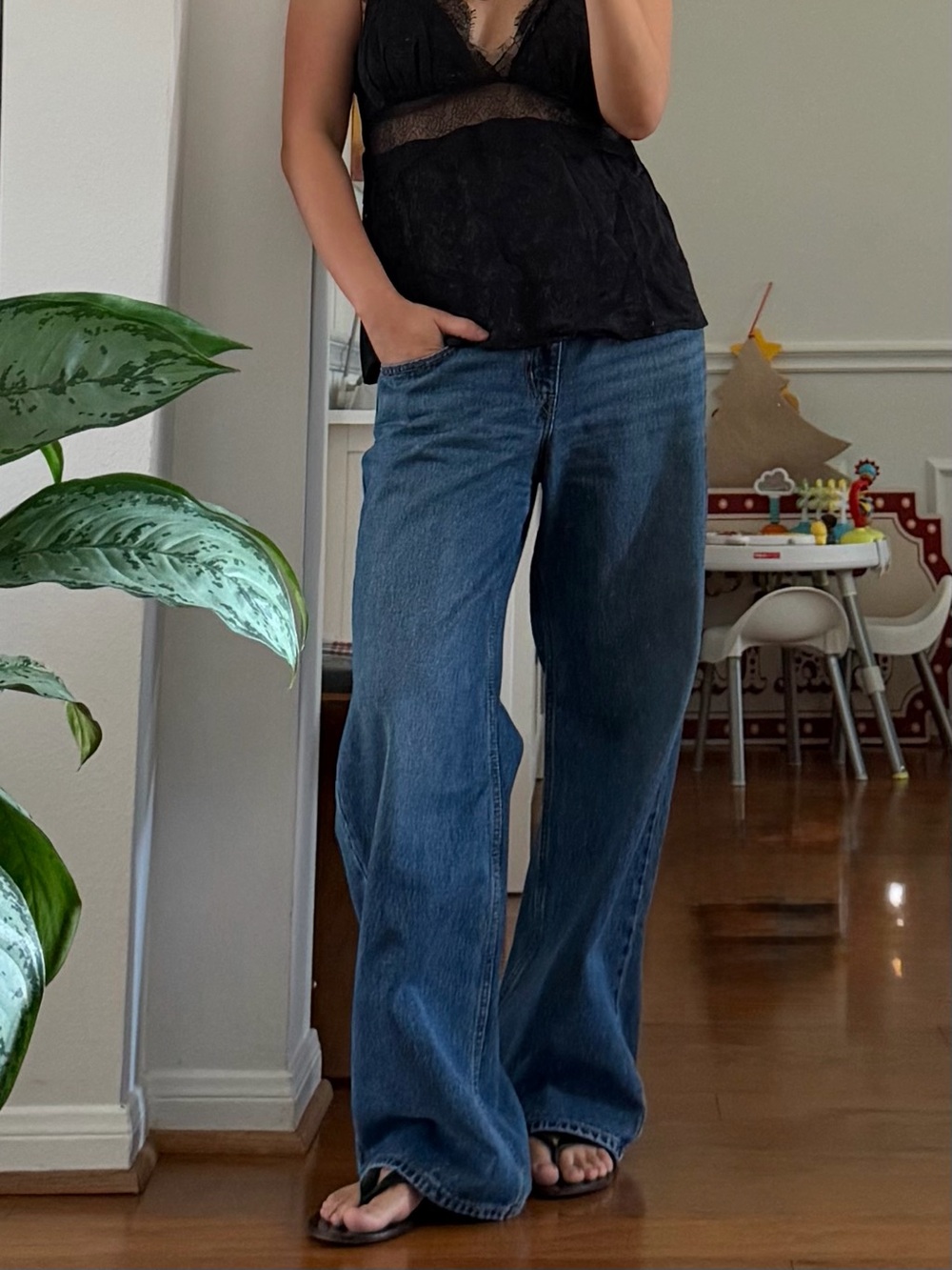 Levi’s low loose jeans
